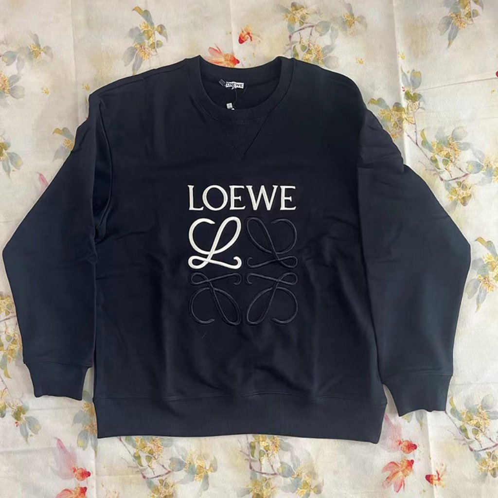 Loewe Anagram Logo Sweatshirt Black